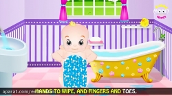 شعر و ترانه کودکانه انگلیسی بعد از حمام